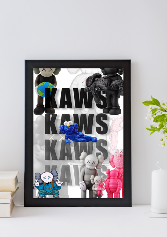 Kaws Poster